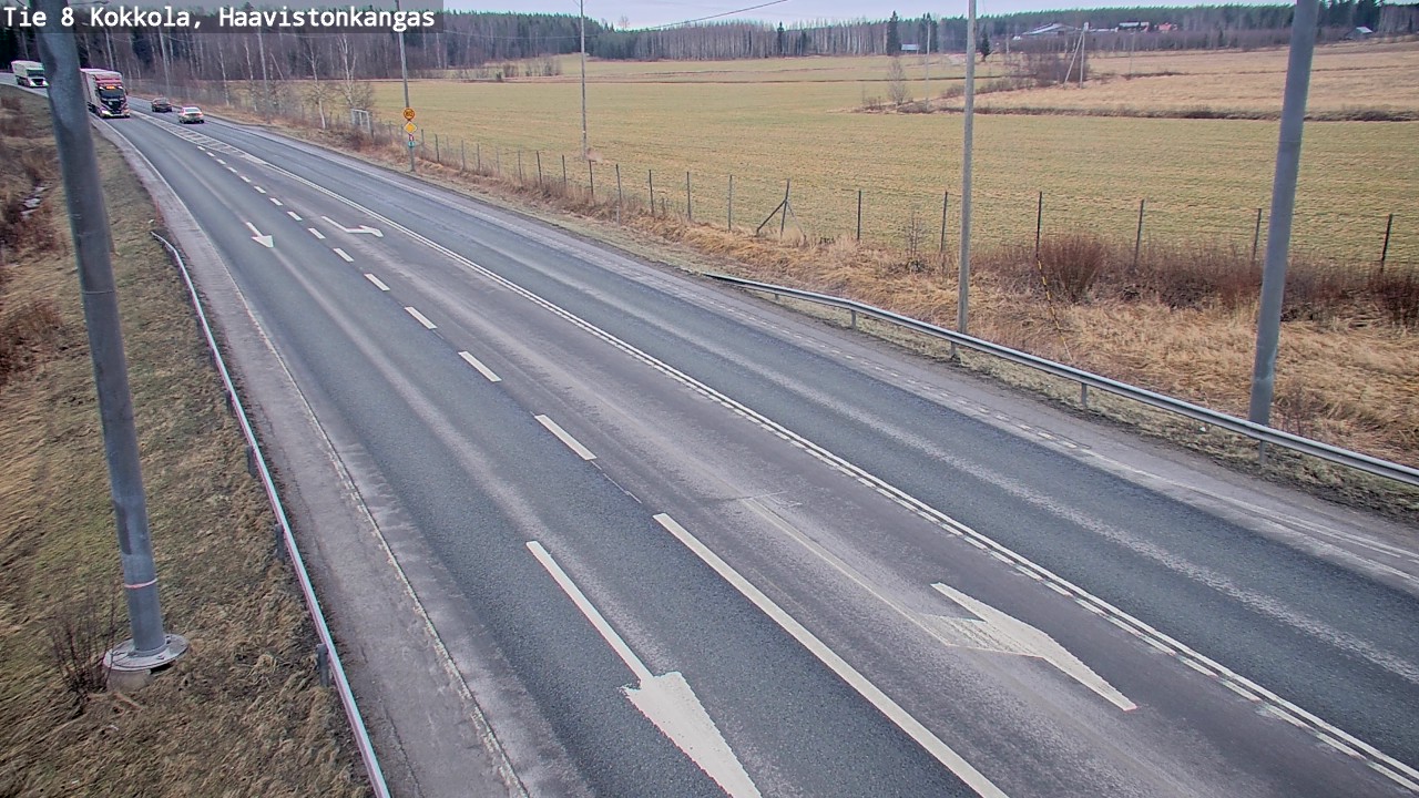 Kelikamerat Kuva Tie 8 Kokkola, Haavistonkangas, Kokkola, Keski-Pohjanmaa