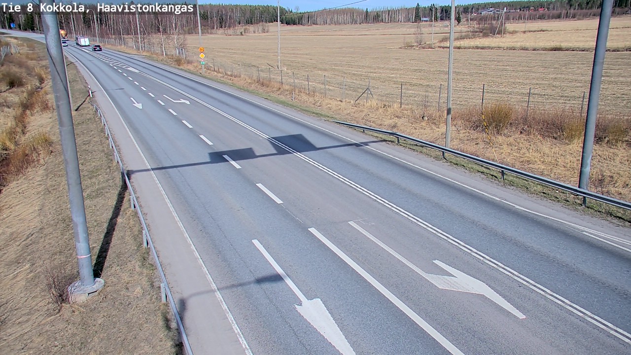 Kelikamerat Kuva Tie 8 Kokkola, Haavistonkangas, Kokkola, Keski-Pohjanmaa
