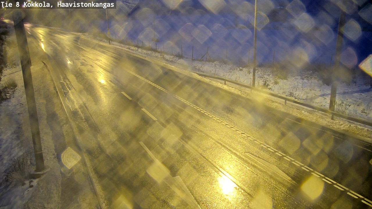 Weather Camera Image Väg 8 Karleby, Haavistonkangas, Kokkola, Keski-Pohjanmaa