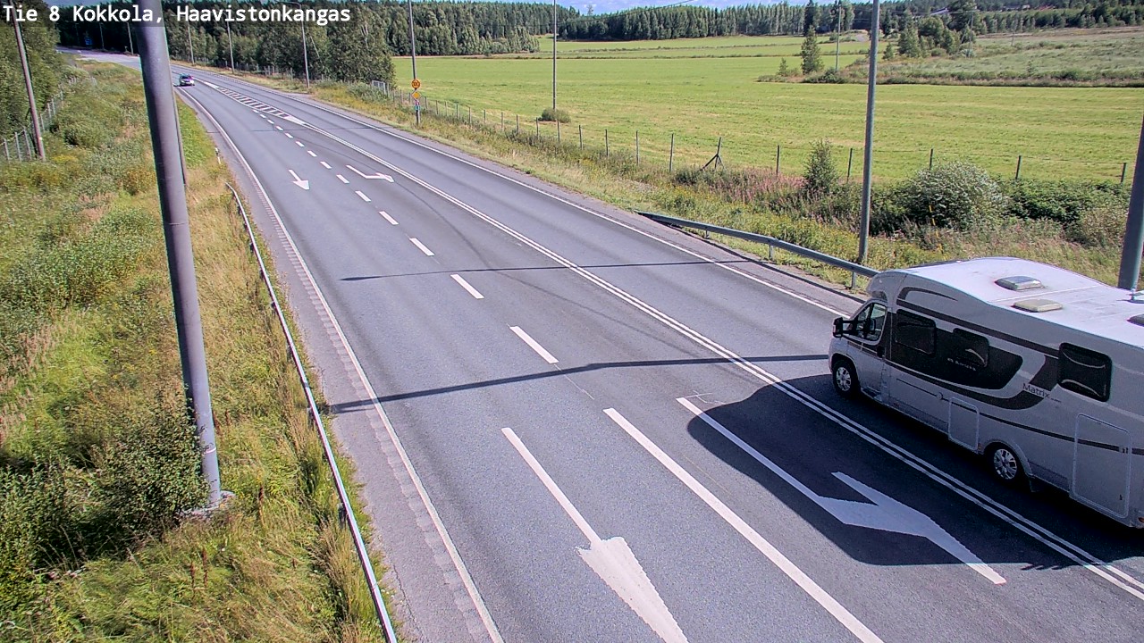 Kelikamerat Kuva Tie 8 Kokkola, Haavistonkangas, Kokkola, Keski-Pohjanmaa