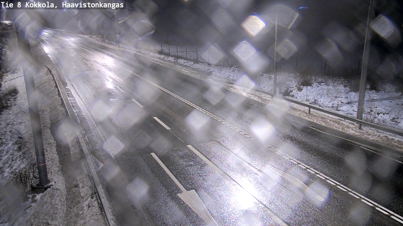 Weather Camera Image Väg 8 Karleby, Haavistonkangas, Kokkola, Keski-Pohjanmaa