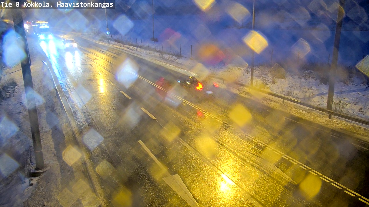 Weather Camera Image Väg 8 Karleby, Haavistonkangas, Kokkola, Keski-Pohjanmaa