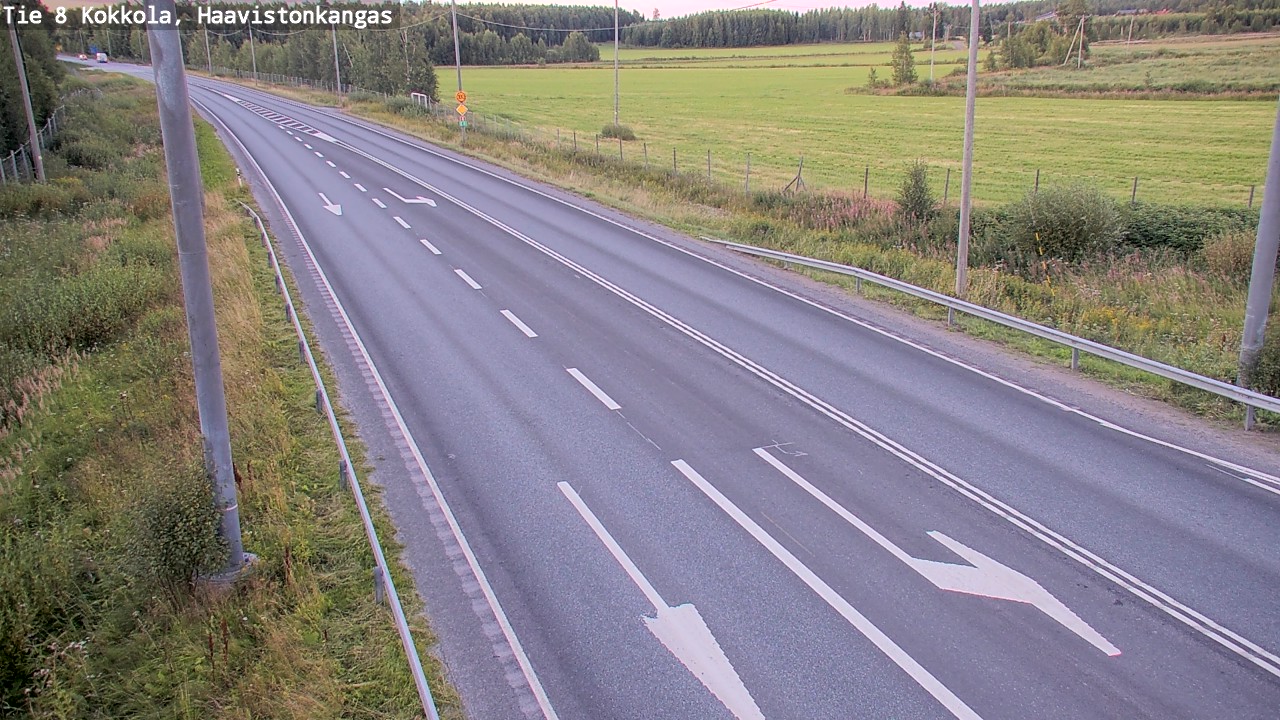 Kelikamerat Kuva Tie 8 Kokkola, Haavistonkangas, Kokkola, Keski-Pohjanmaa