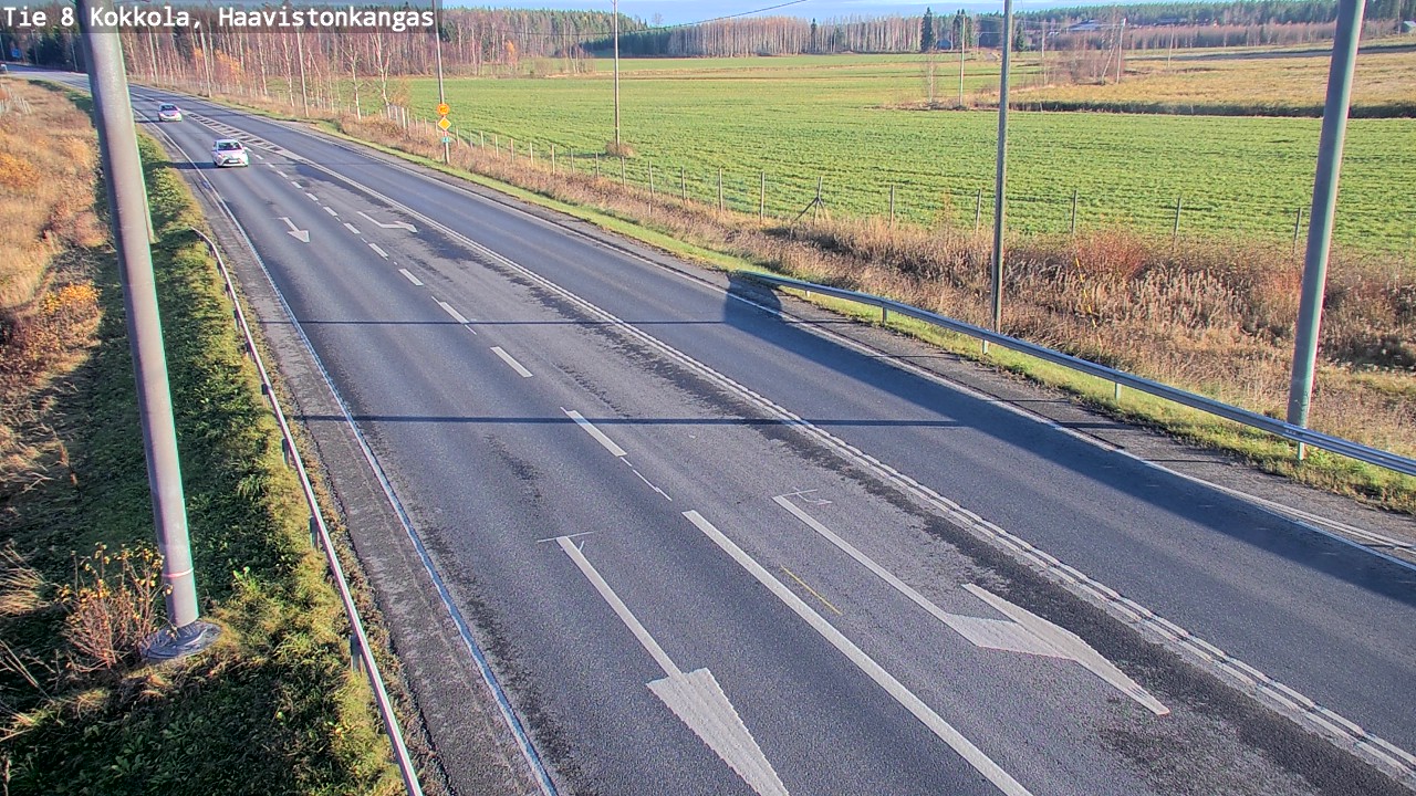 Kelikamerat Kuva Tie 8 Kokkola, Haavistonkangas, Kokkola, Keski-Pohjanmaa