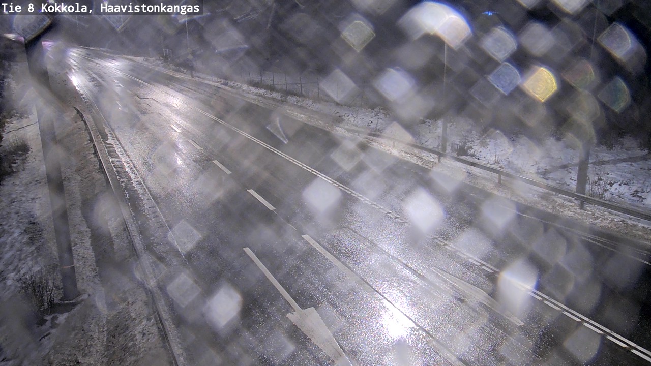 Weather Camera Image Väg 8 Karleby, Haavistonkangas, Kokkola, Keski-Pohjanmaa