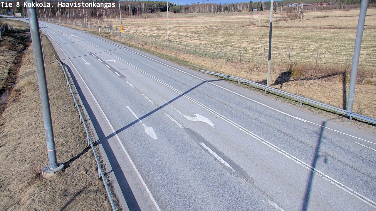Kelikamerat Kuva Tie 8 Kokkola, Haavistonkangas, Kokkola, Keski-Pohjanmaa