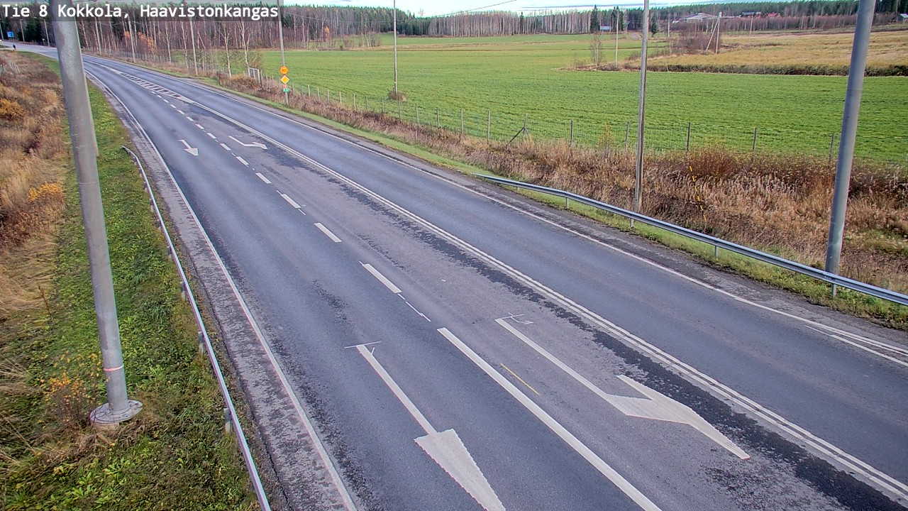 Kelikamerat Kuva Tie 8 Kokkola, Haavistonkangas, Kokkola, Keski-Pohjanmaa