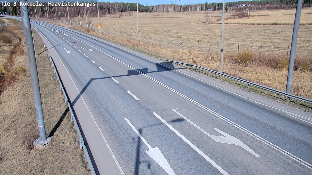 Kelikamerat Kuva Tie 8 Kokkola, Haavistonkangas, Kokkola, Keski-Pohjanmaa