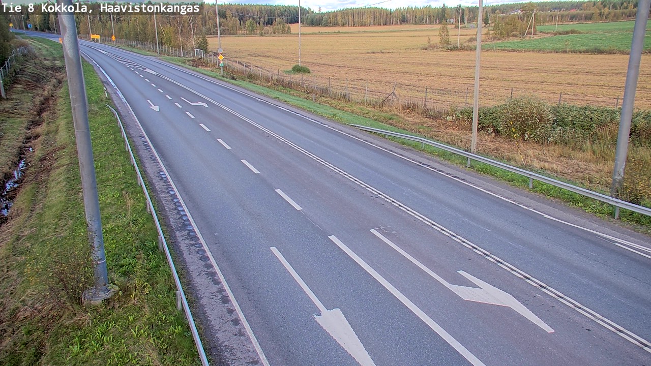 Kelikamerat Kuva Tie 8 Kokkola, Haavistonkangas, Kokkola, Keski-Pohjanmaa