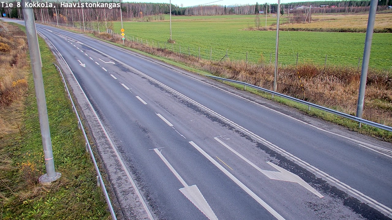 Kelikamerat Kuva Tie 8 Kokkola, Haavistonkangas, Kokkola, Keski-Pohjanmaa