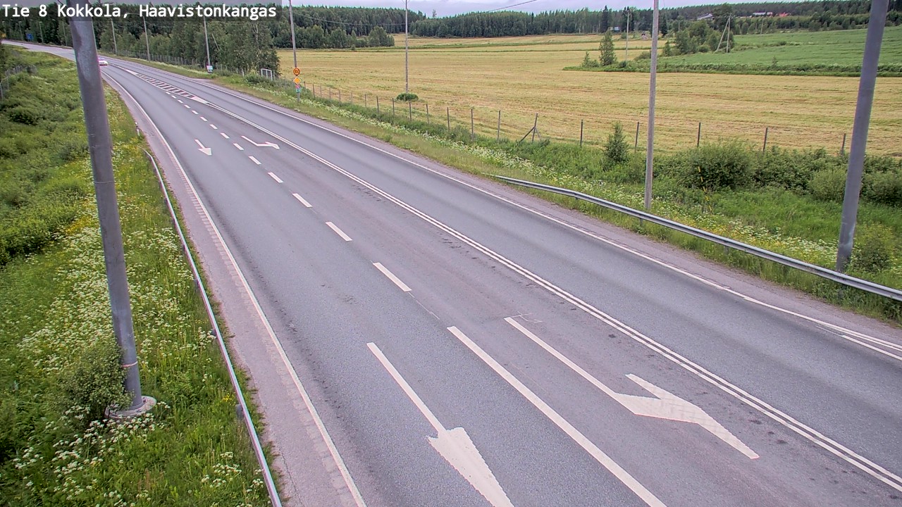 Kelikamerat Kuva Tie 8 Kokkola, Haavistonkangas, Kokkola, Keski-Pohjanmaa