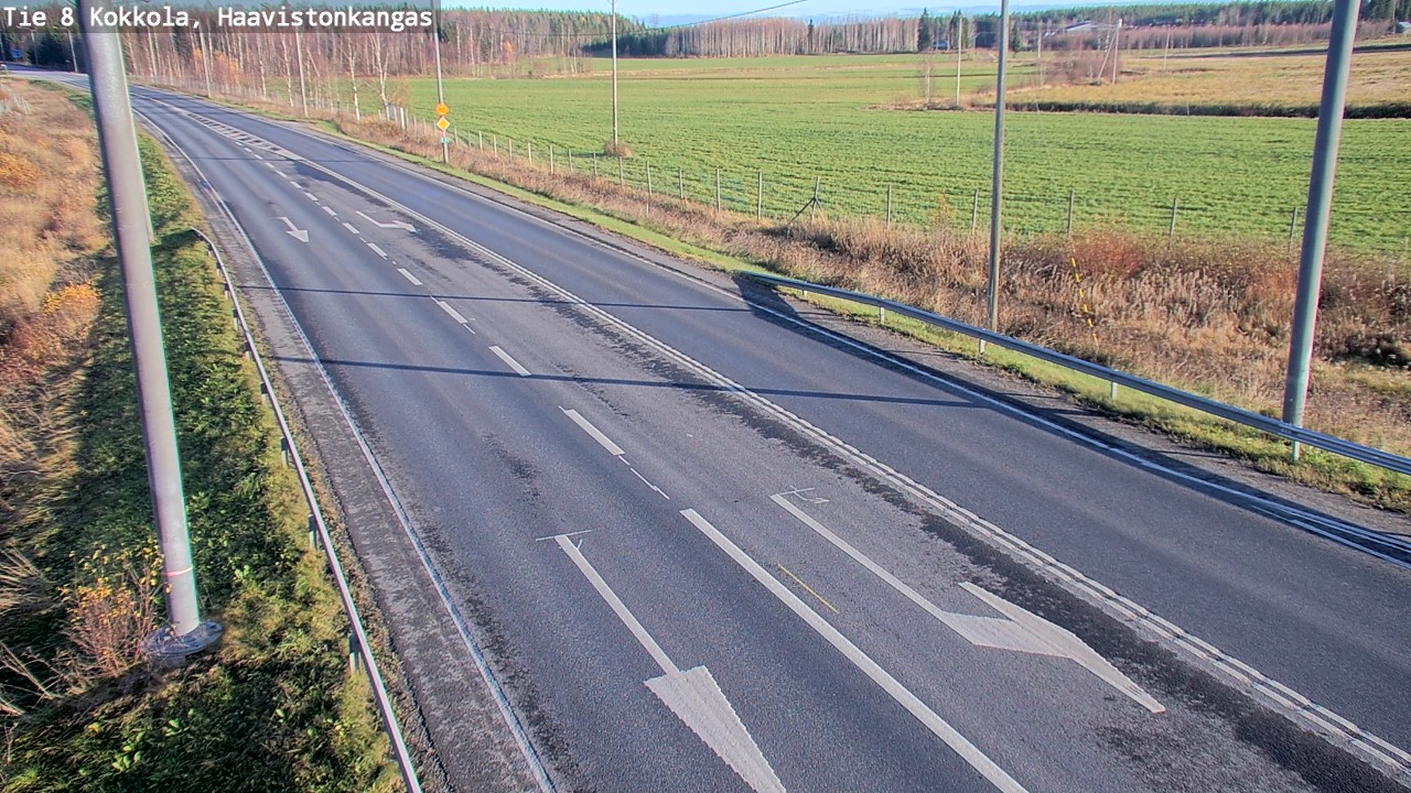 Kelikamerat Kuva Tie 8 Kokkola, Haavistonkangas, Kokkola, Keski-Pohjanmaa