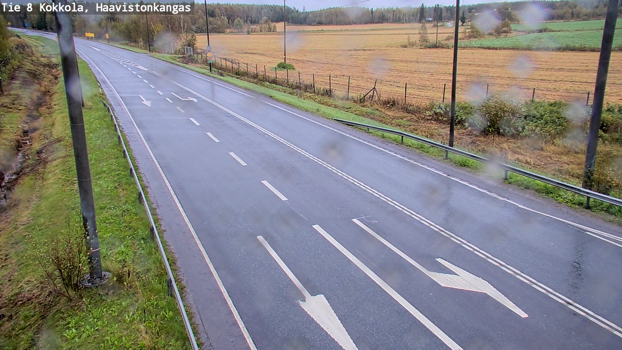 Weather Camera Image Road 8 Kokkola, Haavistonkangas, Kokkola, Keski-Pohjanmaa