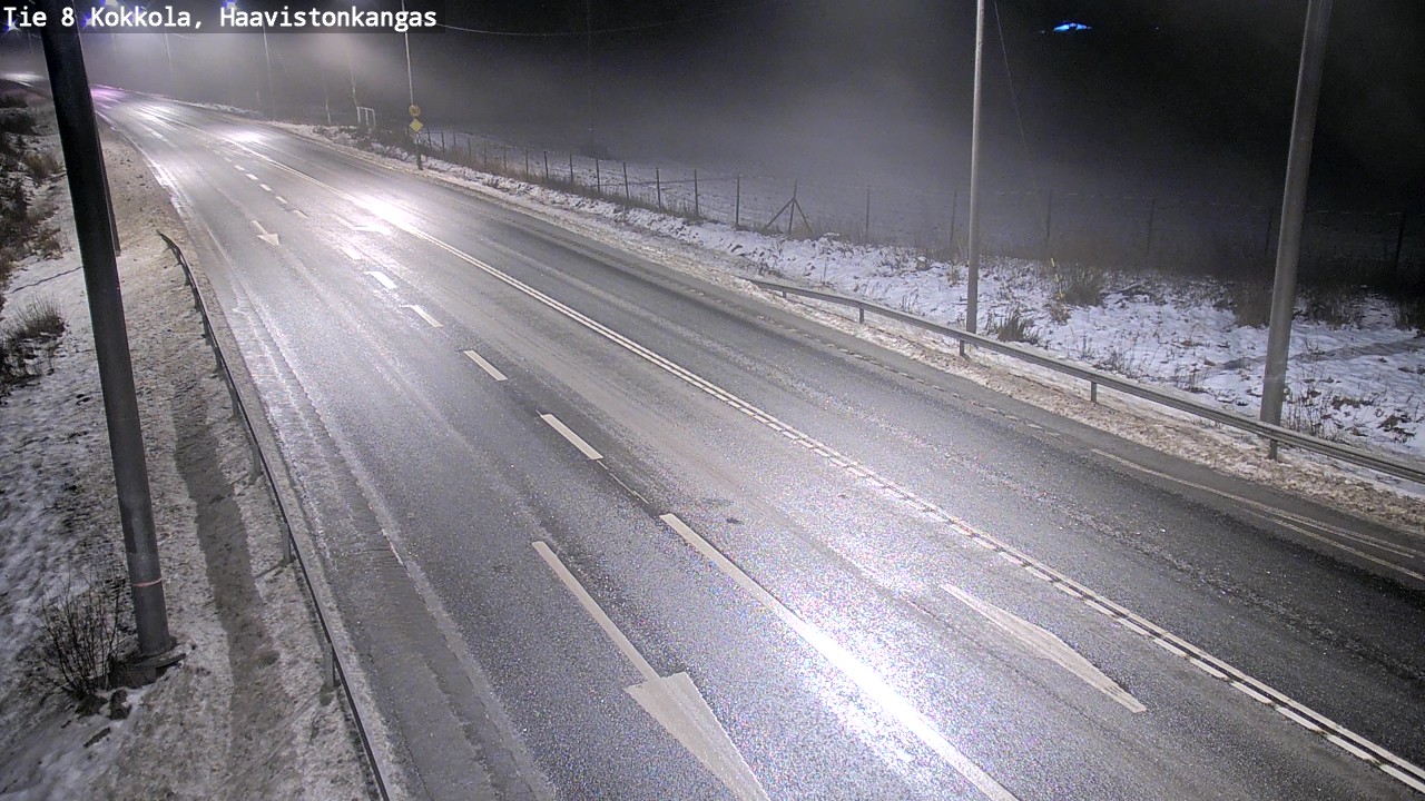 Weather Camera Image Väg 8 Karleby, Haavistonkangas, Kokkola, Keski-Pohjanmaa