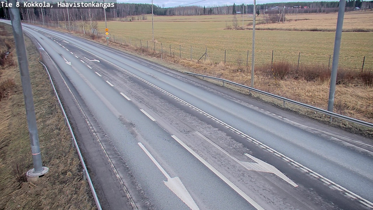 Kelikamerat Kuva Tie 8 Kokkola, Haavistonkangas, Kokkola, Keski-Pohjanmaa