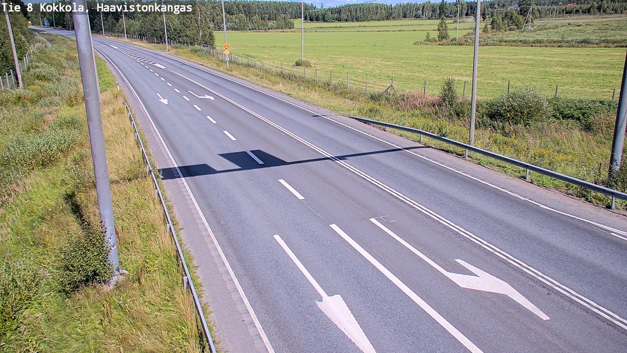 Kelikamerat Kuva Tie 8 Kokkola, Haavistonkangas, Kokkola, Keski-Pohjanmaa