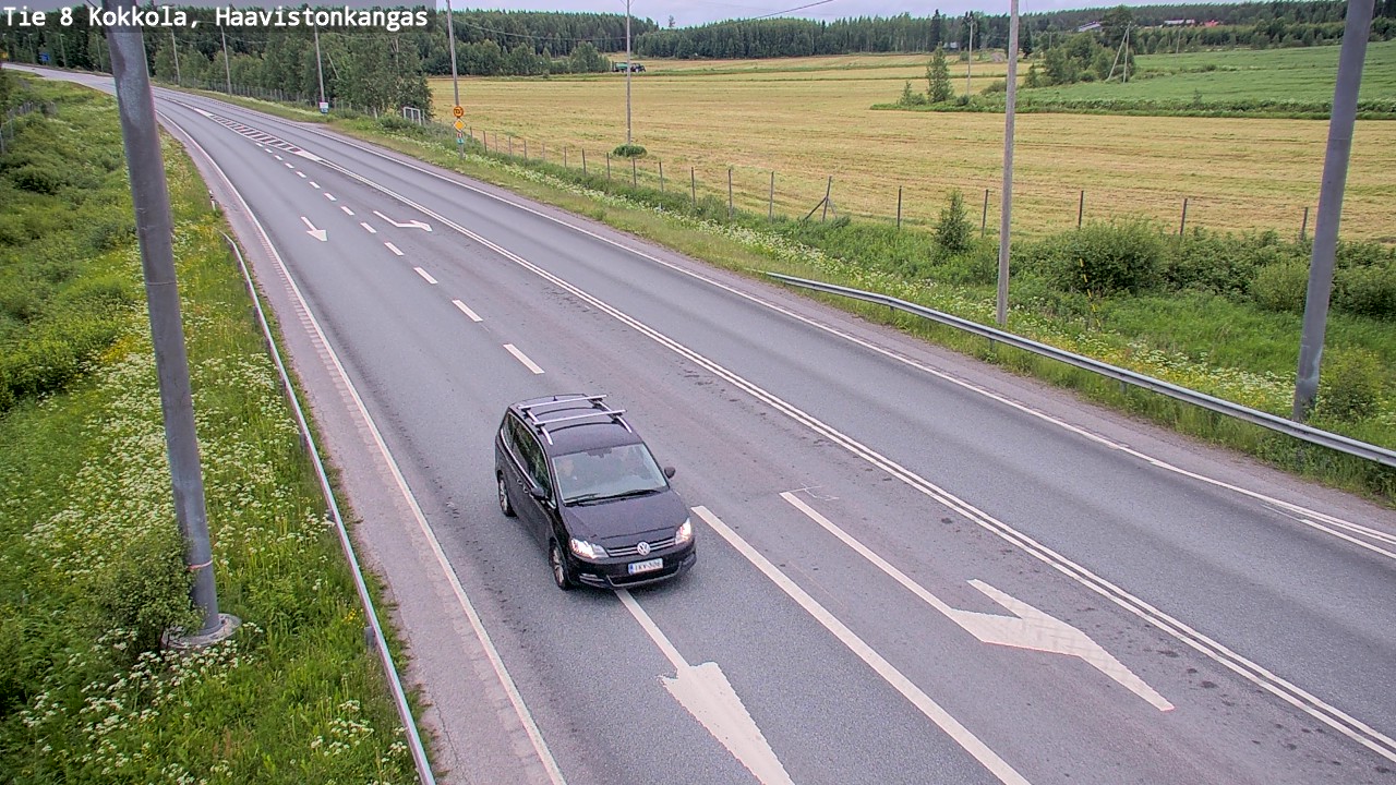Kelikamerat Kuva Tie 8 Kokkola, Haavistonkangas, Kokkola, Keski-Pohjanmaa