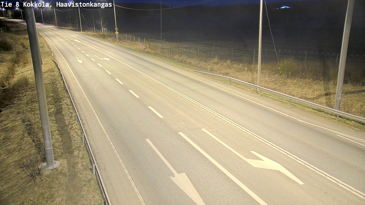 Weather Camera Image Väg 8 Karleby, Haavistonkangas, Kokkola, Keski-Pohjanmaa