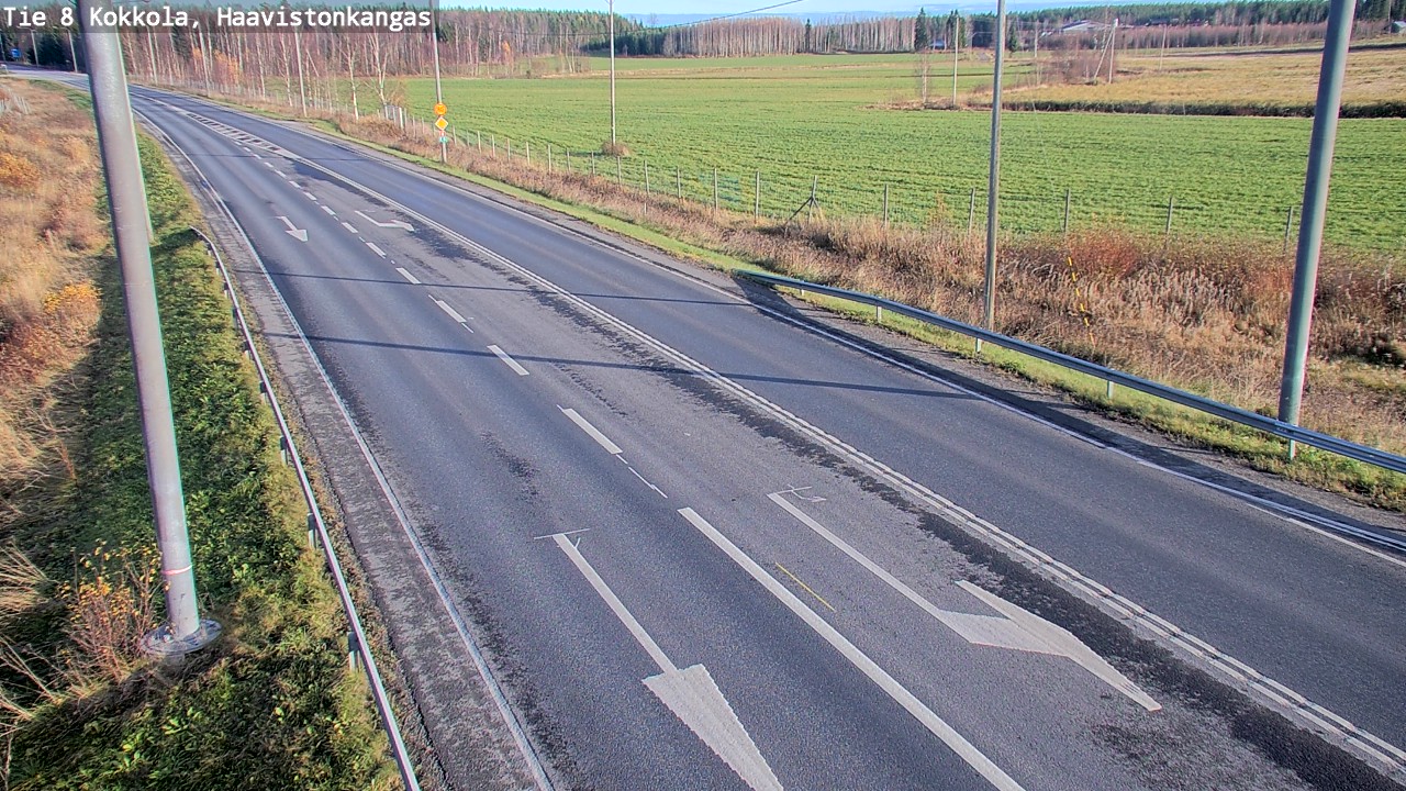 Kelikamerat Kuva Tie 8 Kokkola, Haavistonkangas, Kokkola, Keski-Pohjanmaa