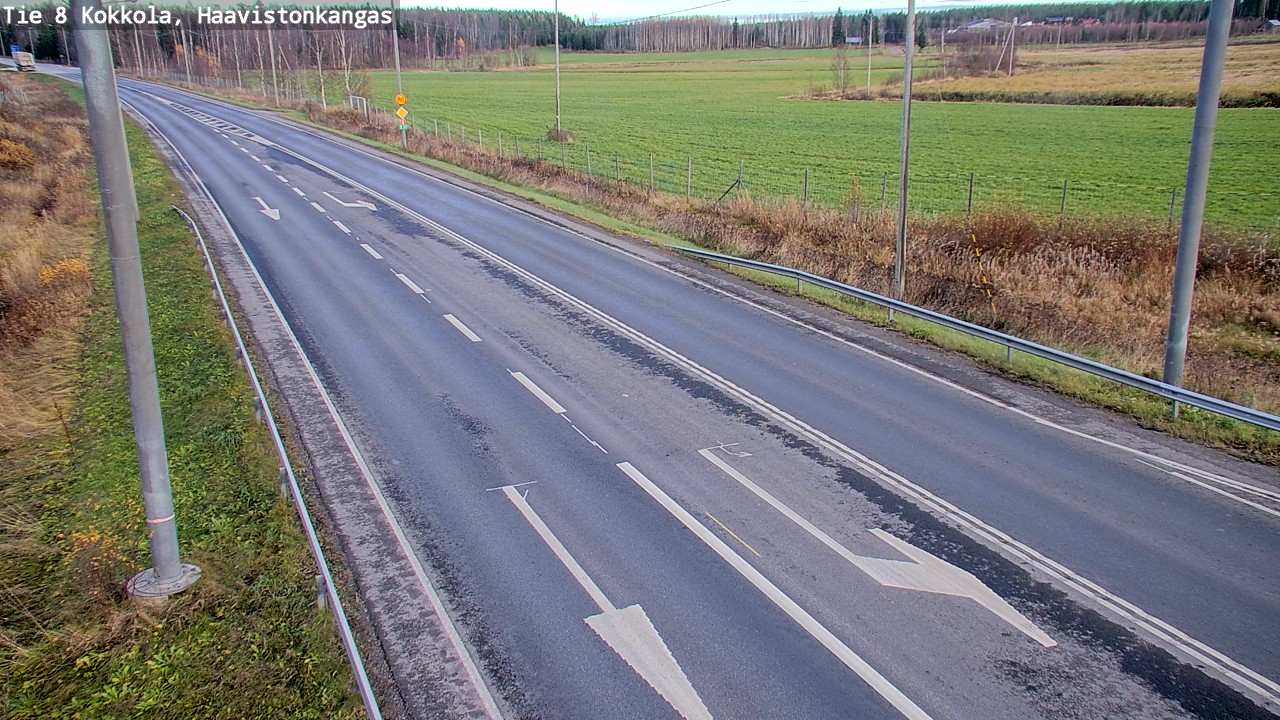 Kelikamerat Kuva Tie 8 Kokkola, Haavistonkangas, Kokkola, Keski-Pohjanmaa