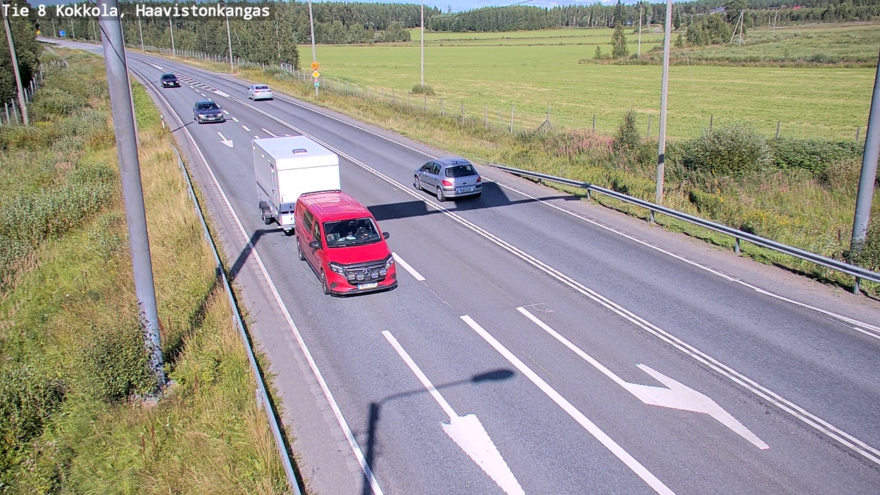 Kelikamerat Kuva Tie 8 Kokkola, Haavistonkangas, Kokkola, Keski-Pohjanmaa