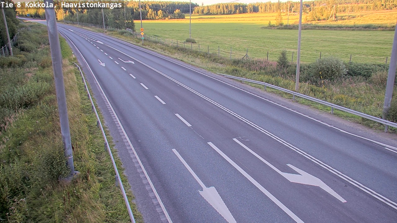 Kelikamerat Kuva Tie 8 Kokkola, Haavistonkangas, Kokkola, Keski-Pohjanmaa