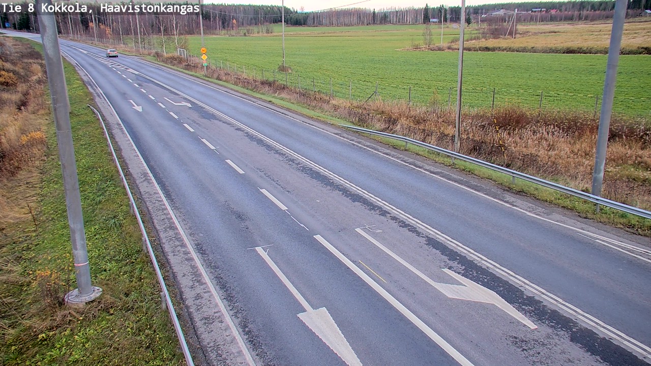 Kelikamerat Kuva Tie 8 Kokkola, Haavistonkangas, Kokkola, Keski-Pohjanmaa