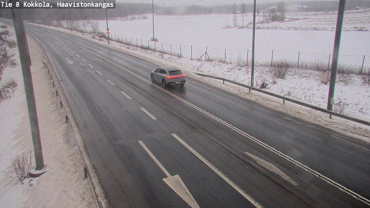 Weather Camera Image Väg 8 Karleby, Haavistonkangas, Kokkola, Keski-Pohjanmaa