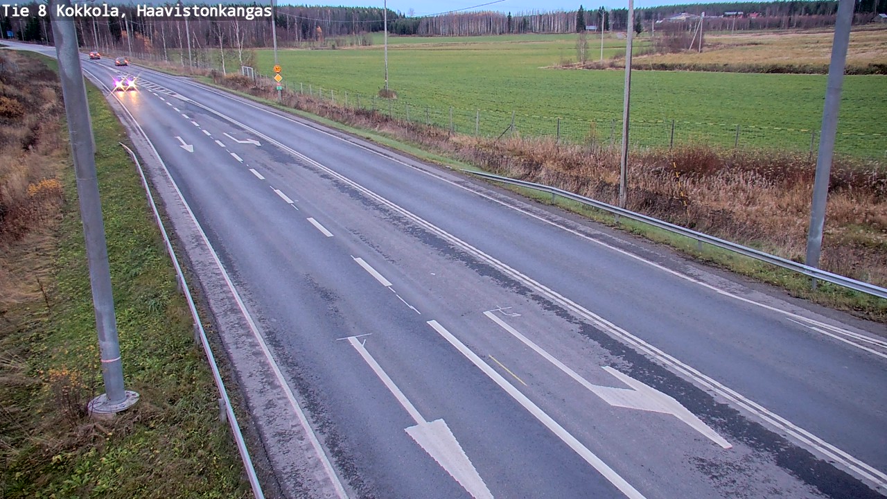 Kelikamerat Kuva Tie 8 Kokkola, Haavistonkangas, Kokkola, Keski-Pohjanmaa