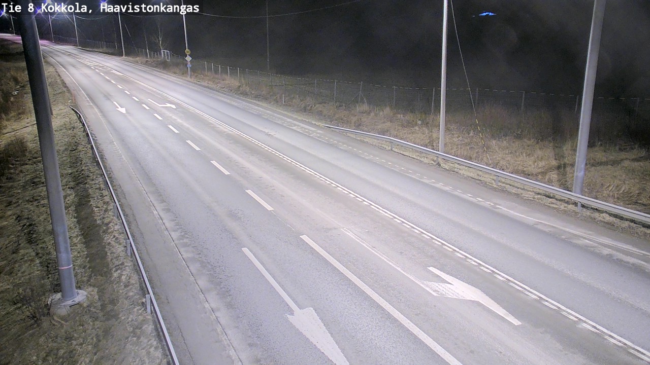 Weather Camera Image Road 8 Kokkola, Haavistonkangas, Kokkola, Keski-Pohjanmaa
