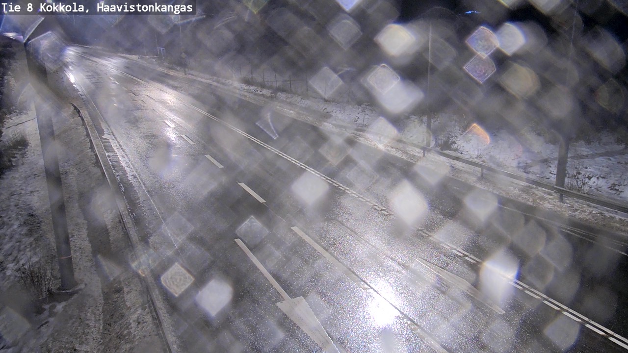 Weather Camera Image Väg 8 Karleby, Haavistonkangas, Kokkola, Keski-Pohjanmaa