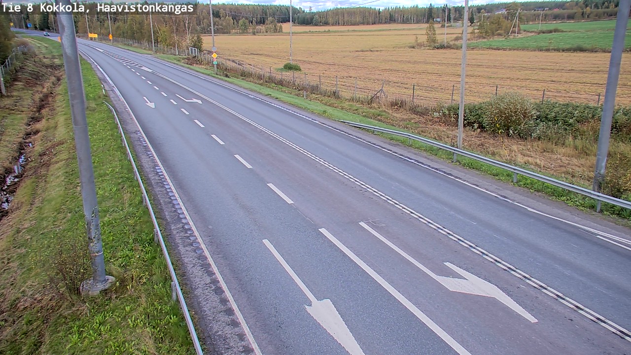 Kelikamerat Kuva Tie 8 Kokkola, Haavistonkangas, Kokkola, Keski-Pohjanmaa
