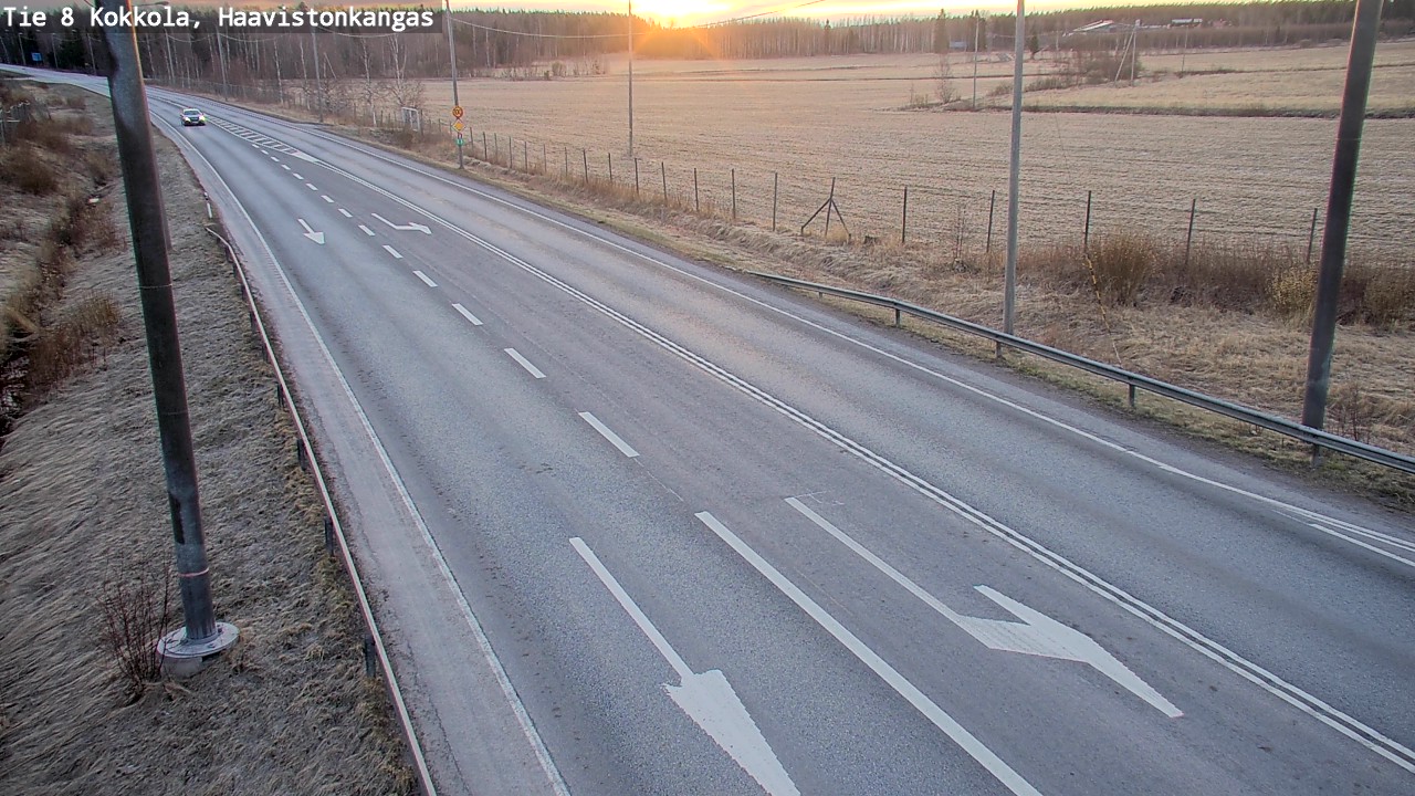 Kelikamerat Kuva Tie 8 Kokkola, Haavistonkangas, Kokkola, Keski-Pohjanmaa