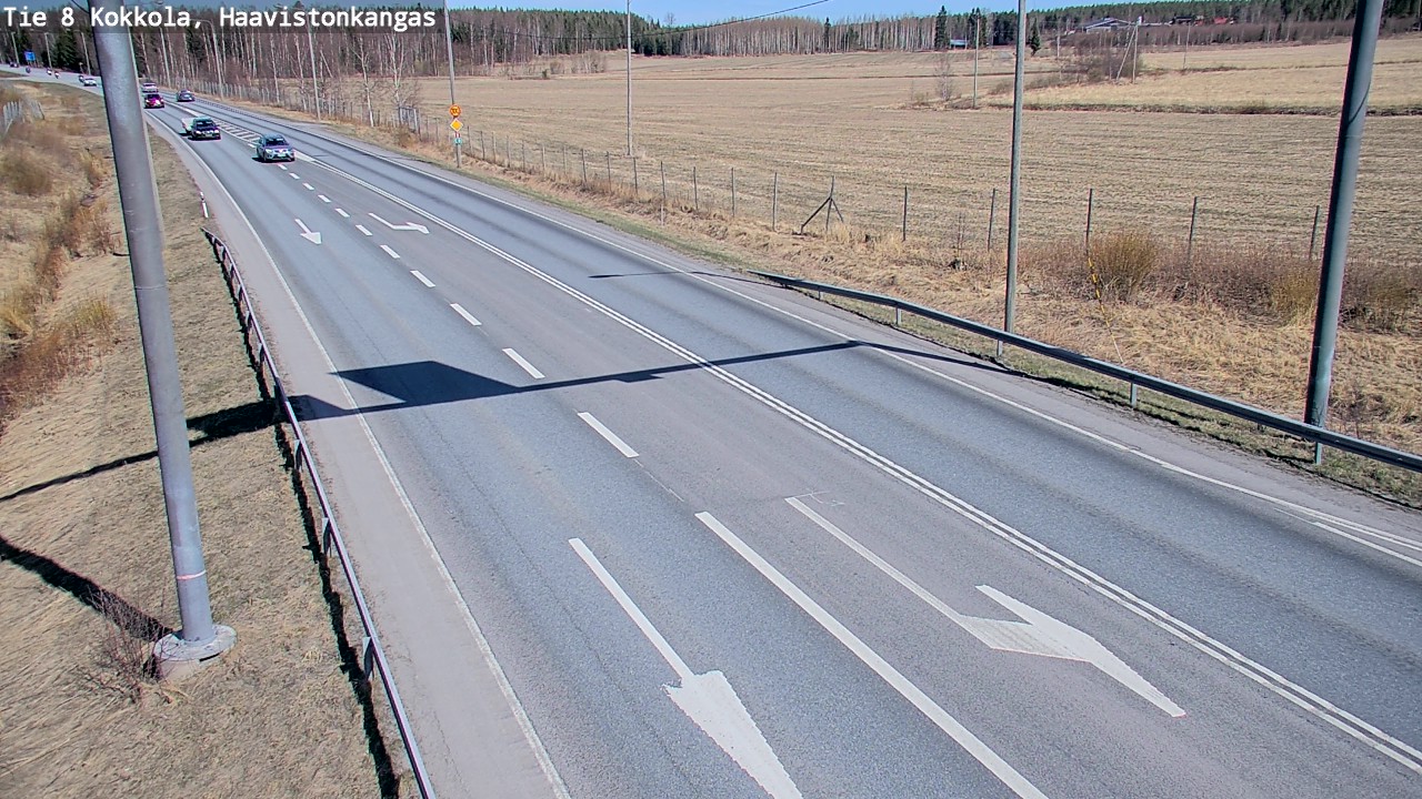 Kelikamerat Kuva Tie 8 Kokkola, Haavistonkangas, Kokkola, Keski-Pohjanmaa
