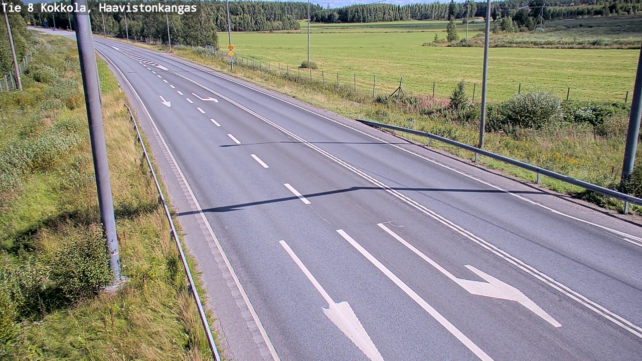 Kelikamerat Kuva Tie 8 Kokkola, Haavistonkangas, Kokkola, Keski-Pohjanmaa