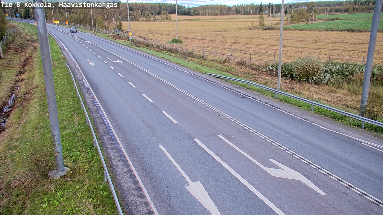 Kelikamerat Kuva Tie 8 Kokkola, Haavistonkangas, Kokkola, Keski-Pohjanmaa