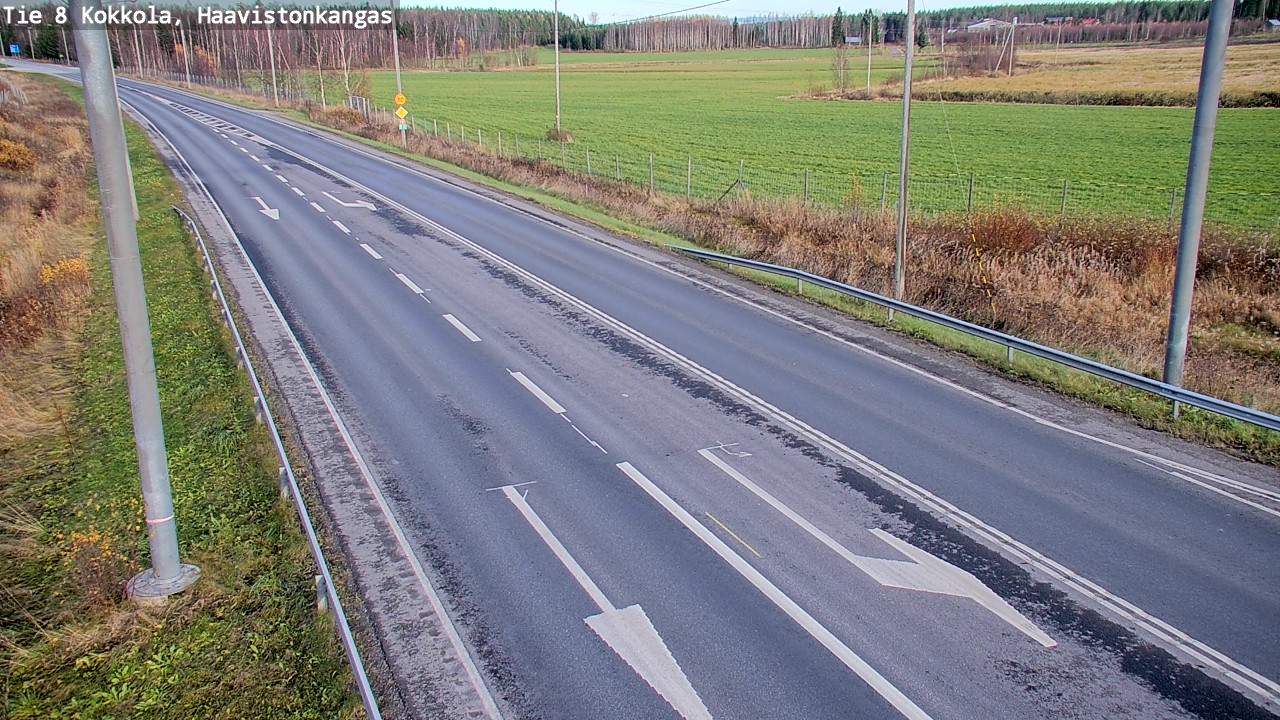Kelikamerat Kuva Tie 8 Kokkola, Haavistonkangas, Kokkola, Keski-Pohjanmaa