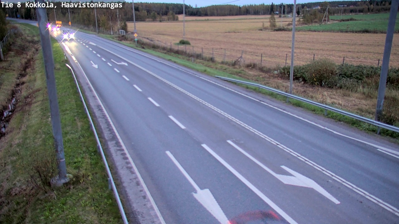 Kelikamerat Kuva Tie 8 Kokkola, Haavistonkangas, Kokkola, Keski-Pohjanmaa