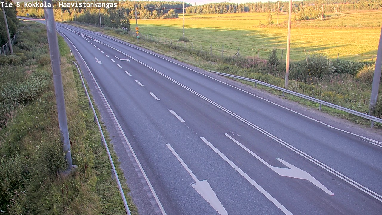 Kelikamerat Kuva Tie 8 Kokkola, Haavistonkangas, Kokkola, Keski-Pohjanmaa