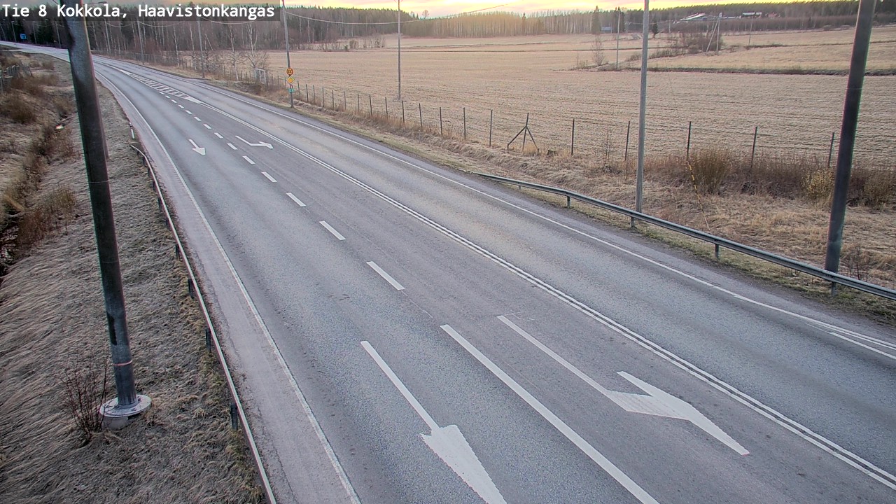 Kelikamerat Kuva Tie 8 Kokkola, Haavistonkangas, Kokkola, Keski-Pohjanmaa