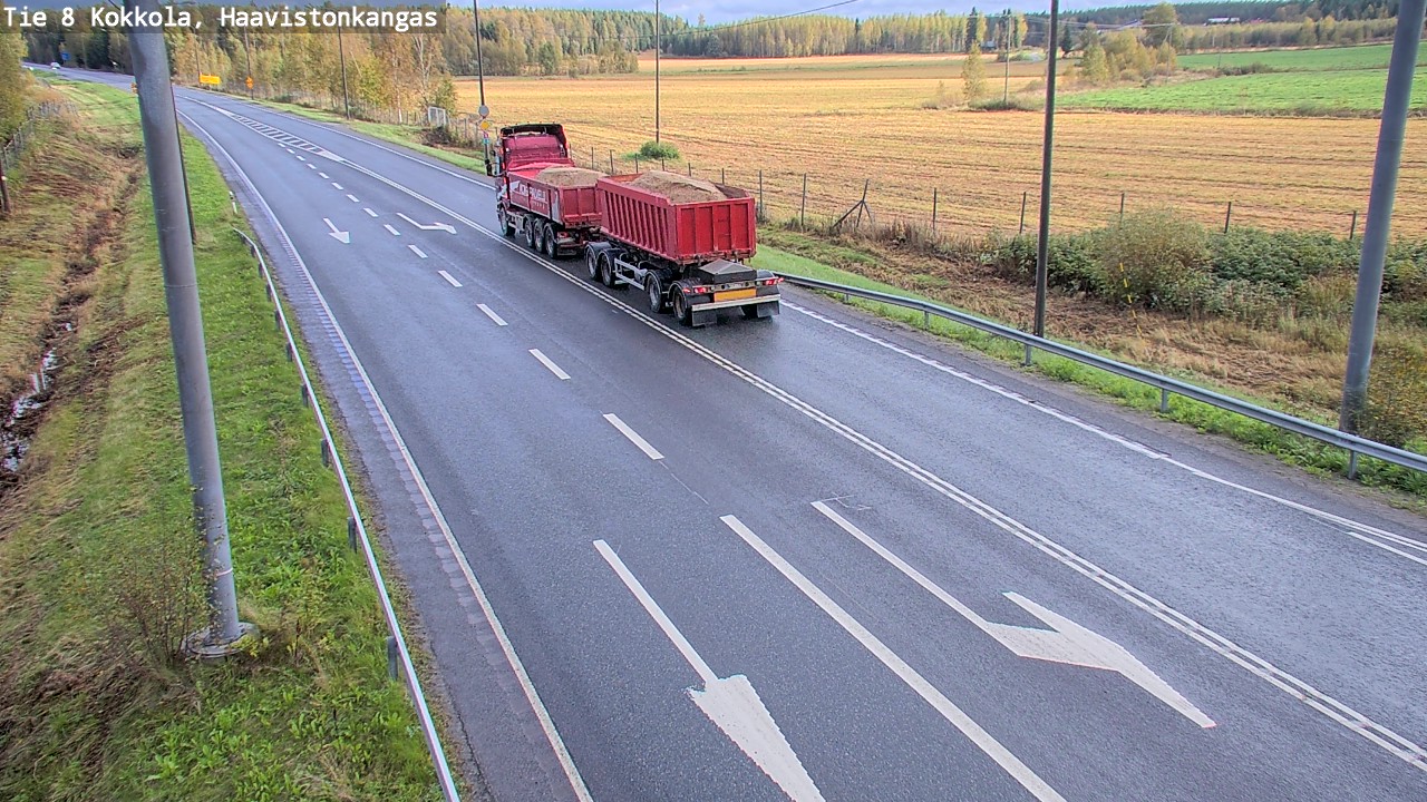 Kelikamerat Kuva Tie 8 Kokkola, Haavistonkangas, Kokkola, Keski-Pohjanmaa
