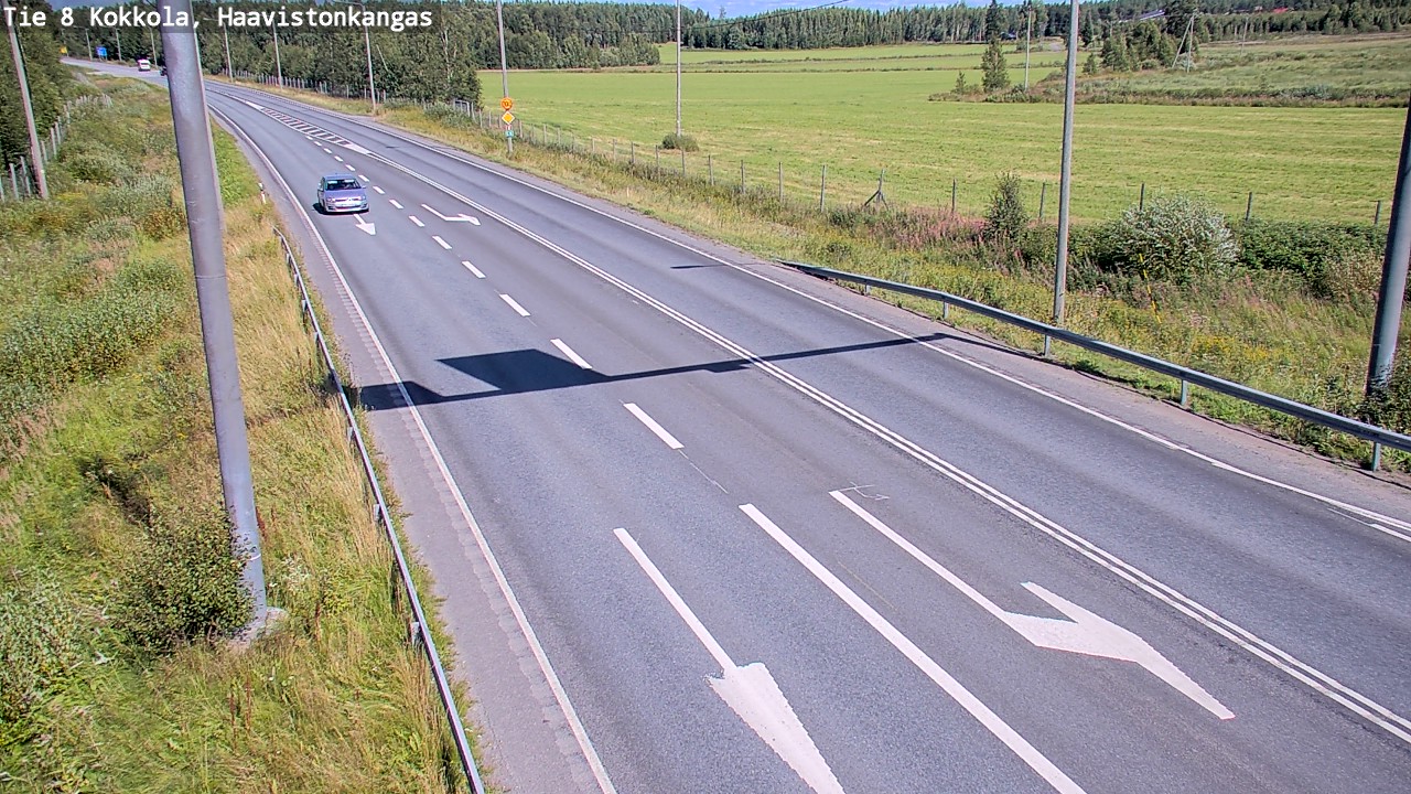 Kelikamerat Kuva Tie 8 Kokkola, Haavistonkangas, Kokkola, Keski-Pohjanmaa