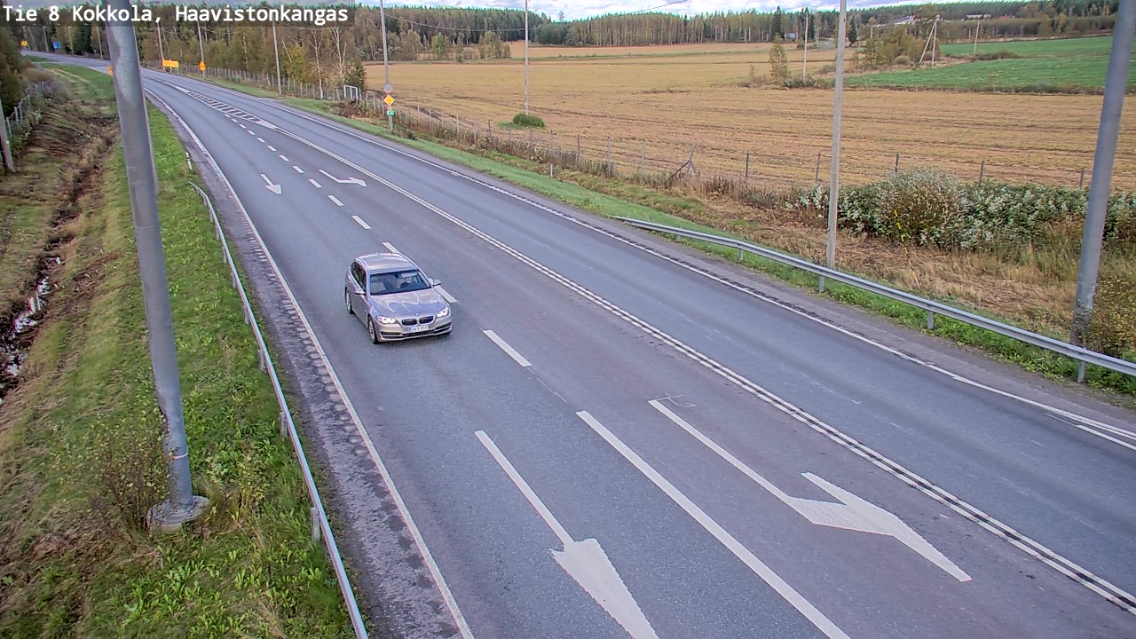 Kelikamerat Kuva Tie 8 Kokkola, Haavistonkangas, Kokkola, Keski-Pohjanmaa