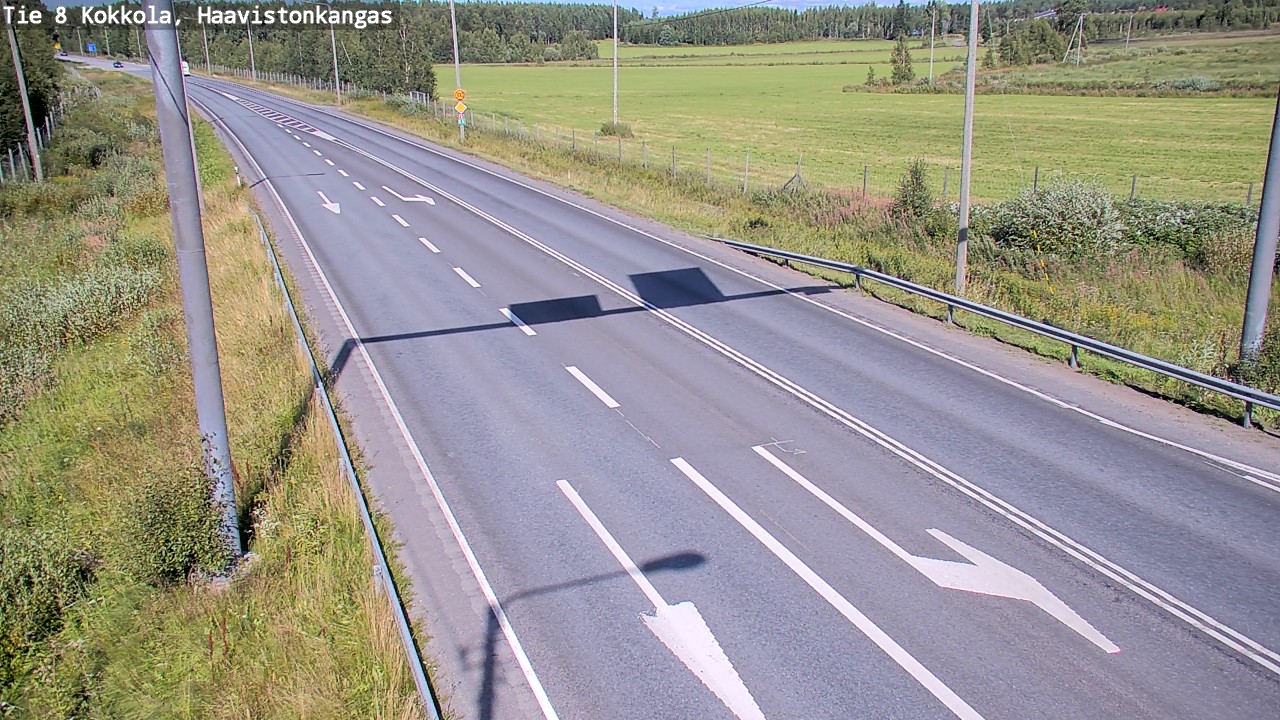 Kelikamerat Kuva Tie 8 Kokkola, Haavistonkangas, Kokkola, Keski-Pohjanmaa