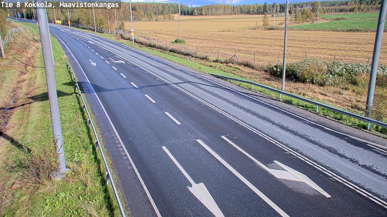 Kelikamerat Kuva Tie 8 Kokkola, Haavistonkangas, Kokkola, Keski-Pohjanmaa