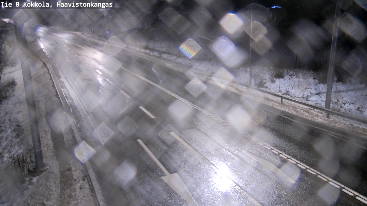 Weather Camera Image Väg 8 Karleby, Haavistonkangas, Kokkola, Keski-Pohjanmaa