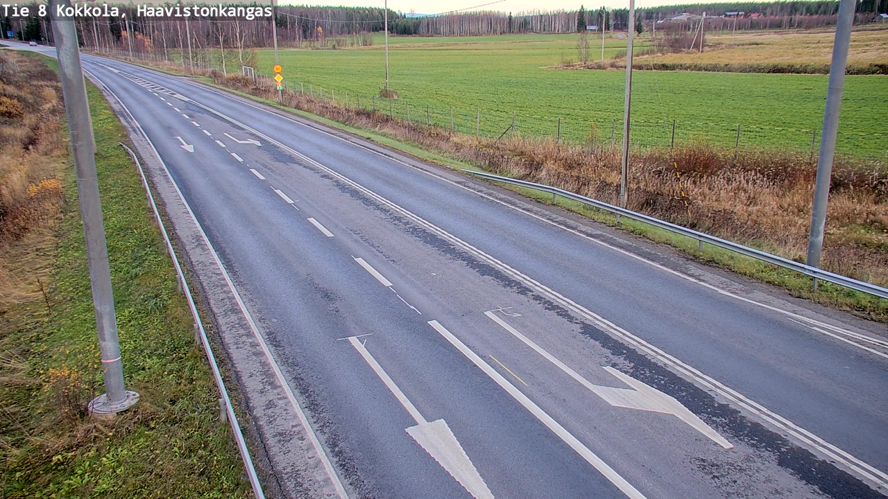 Kelikamerat Kuva Tie 8 Kokkola, Haavistonkangas, Kokkola, Keski-Pohjanmaa