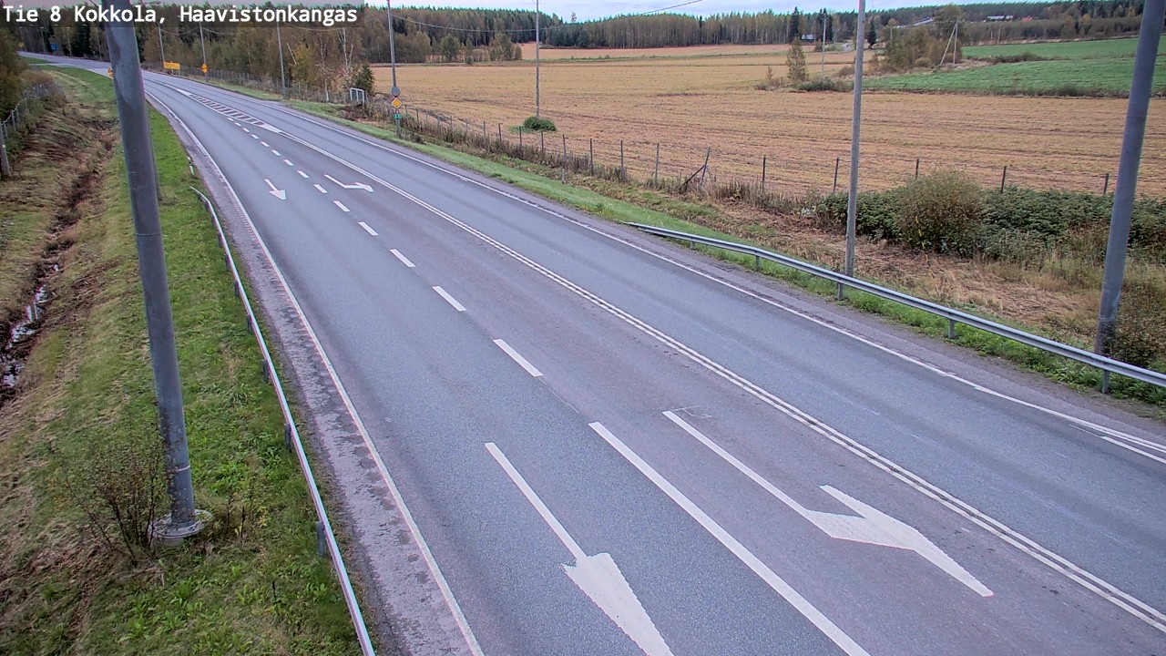 Kelikamerat Kuva Tie 8 Kokkola, Haavistonkangas, Kokkola, Keski-Pohjanmaa
