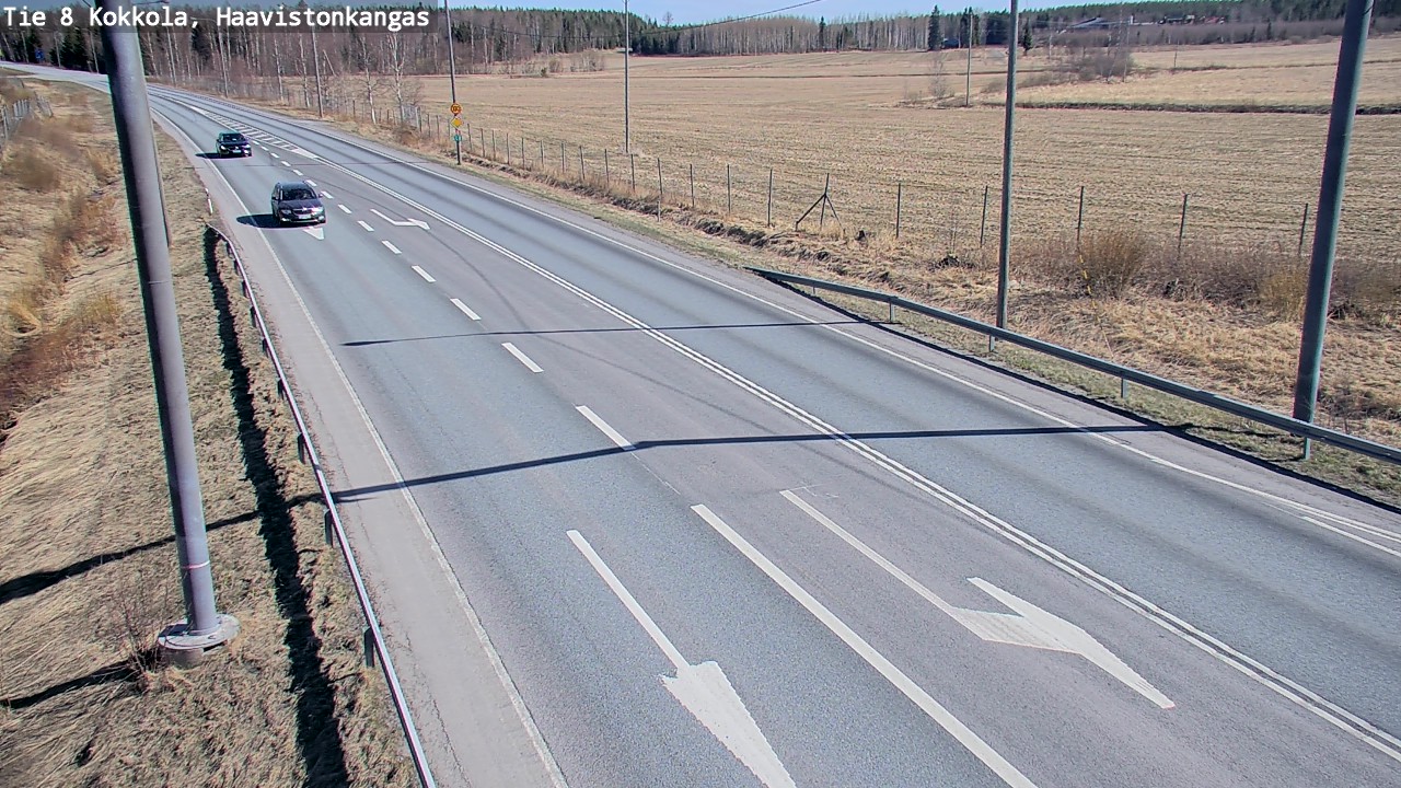 Kelikamerat Kuva Tie 8 Kokkola, Haavistonkangas, Kokkola, Keski-Pohjanmaa