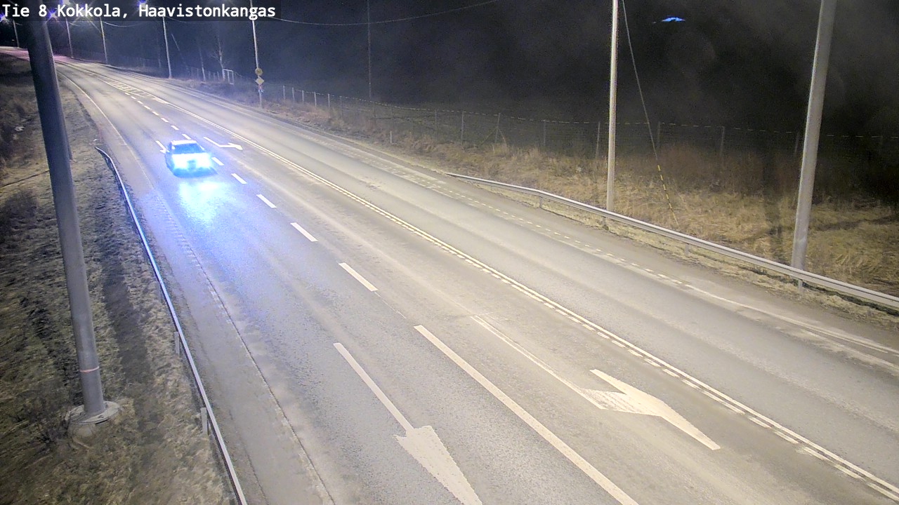 Weather Camera Image Road 8 Kokkola, Haavistonkangas, Kokkola, Keski-Pohjanmaa